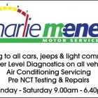 Business 1 image CHARLIE MC ENERY MOTOR SERVICES Automotive in Ennis CE